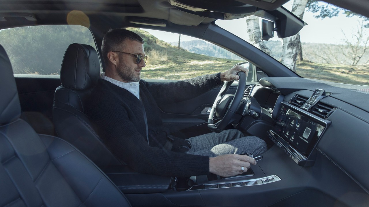 Espace de conduite connecté